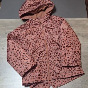 OshKosh B'gosh Pink Leopard Raincoat